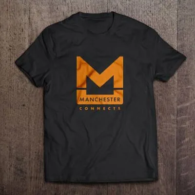 t-shirt design for Manchester Connects
