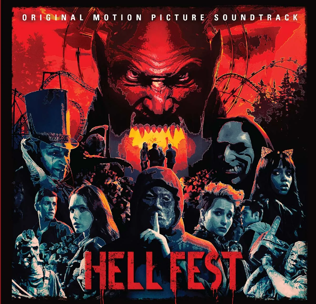 Hell Fest Bear McCreary Sleeve Cover
