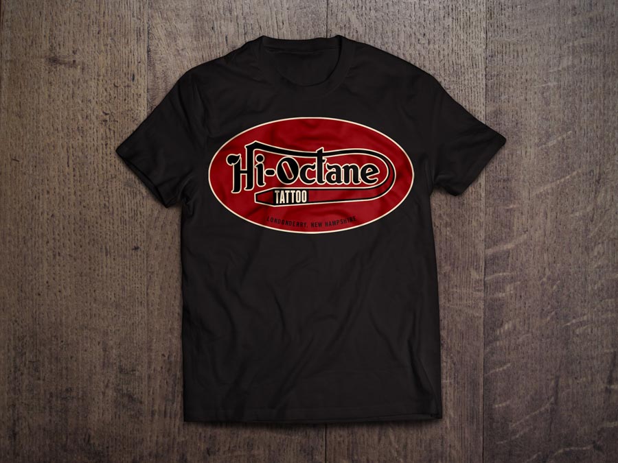 Hi Octane Tattoo T Shirt Mockup