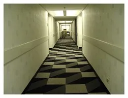 carpeting at the Hyatt in Hollywod