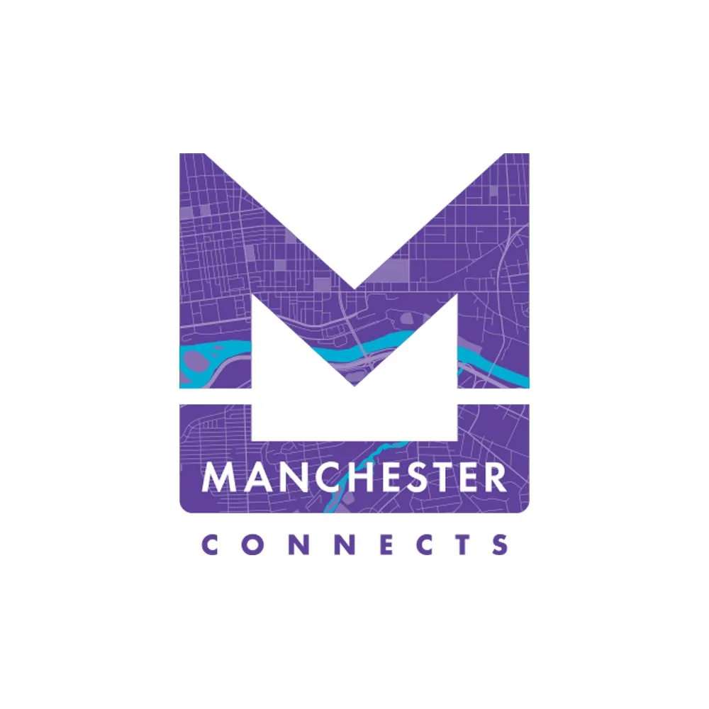 Manchester Connects Logo New Hampshire