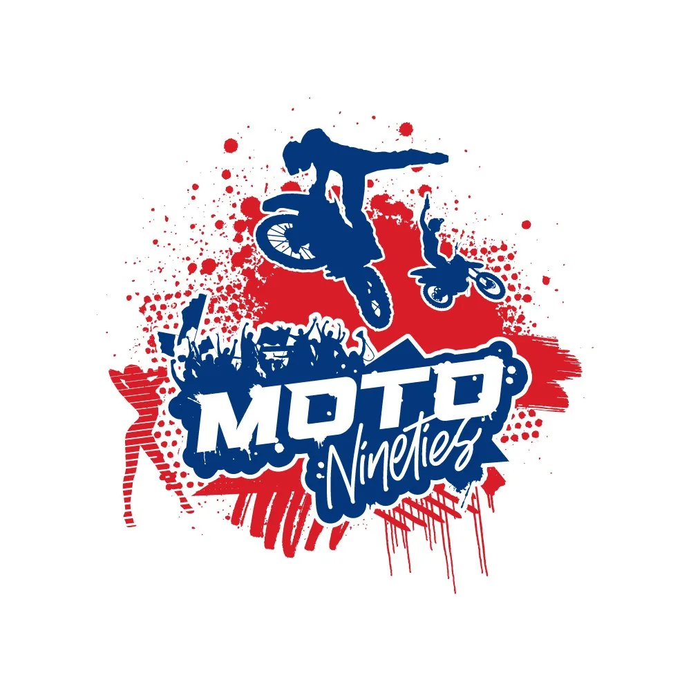 Moto Ninties Logo Design