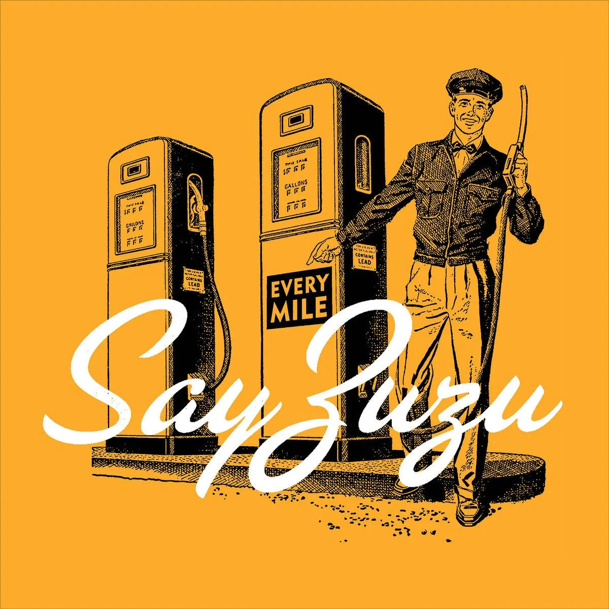 Say Zuzu Every Mile Cover Design