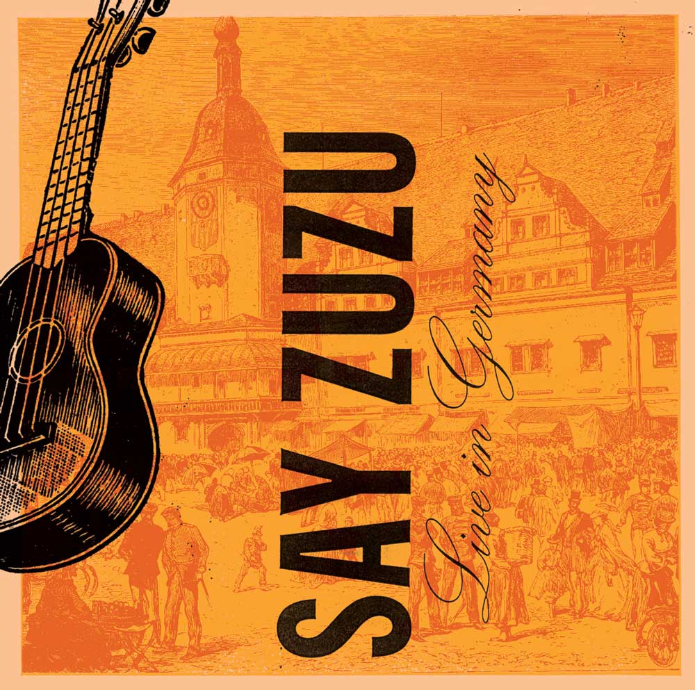 Say Zuzu Live In Germany Cover Design 3