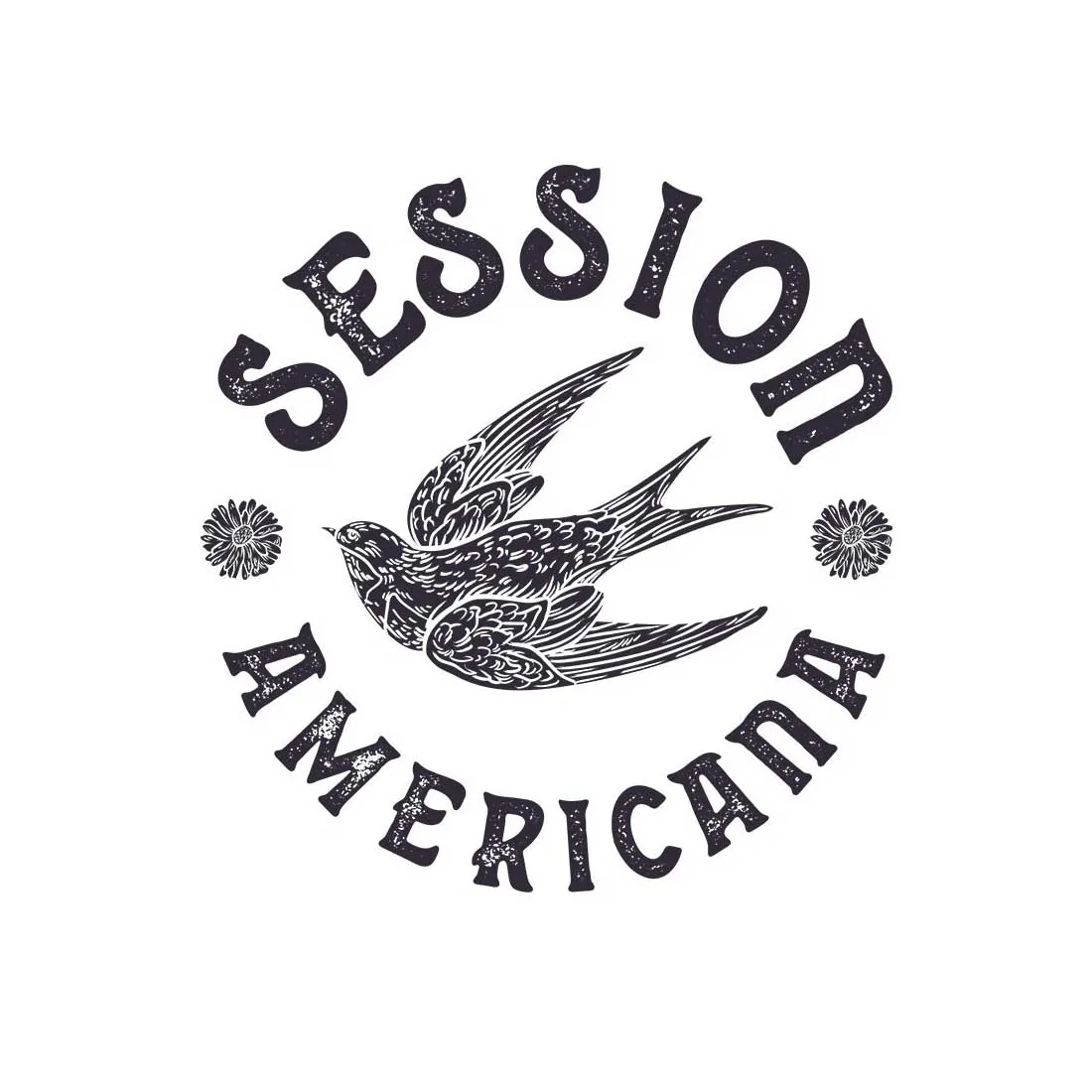 Session Americana Bird Logo Size