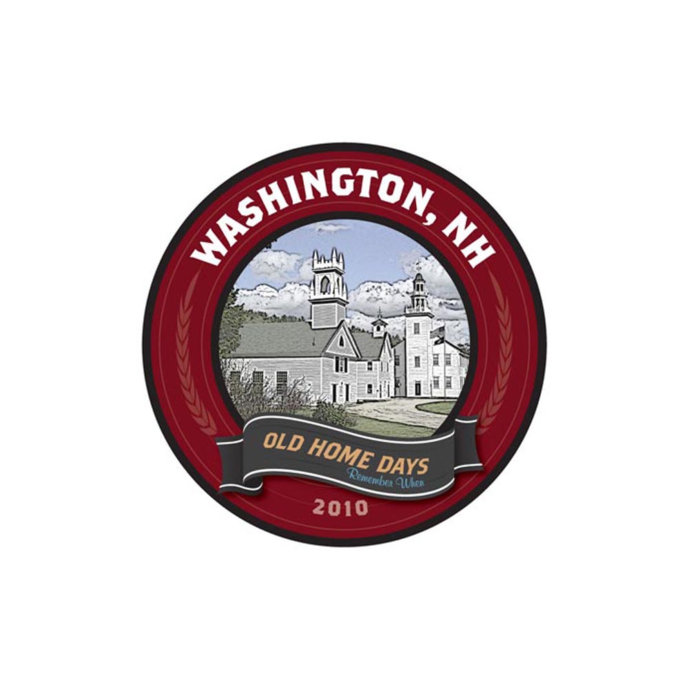Washington NH Old Home Logo Design