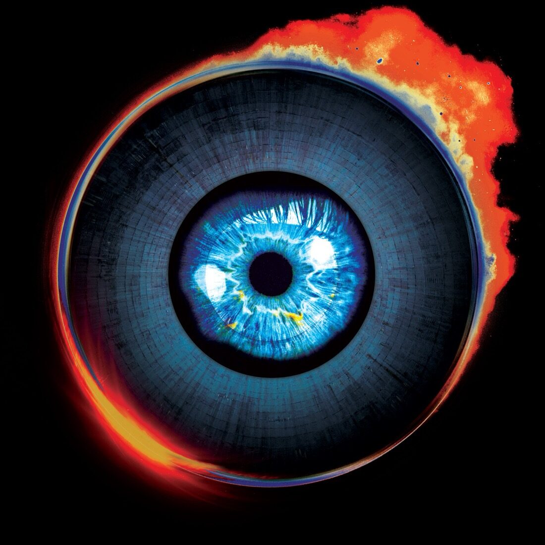 Ekleipsis album cover exploration, eye motif