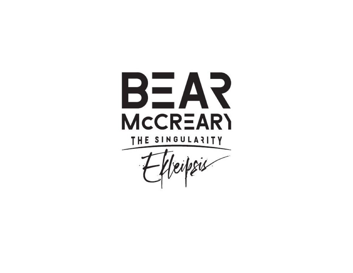Early round of the Ekleipsis logo for Bear McCreary