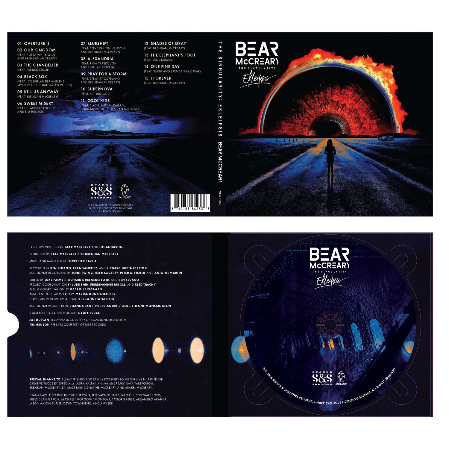The Singularity: Ekleipsis CD digipak