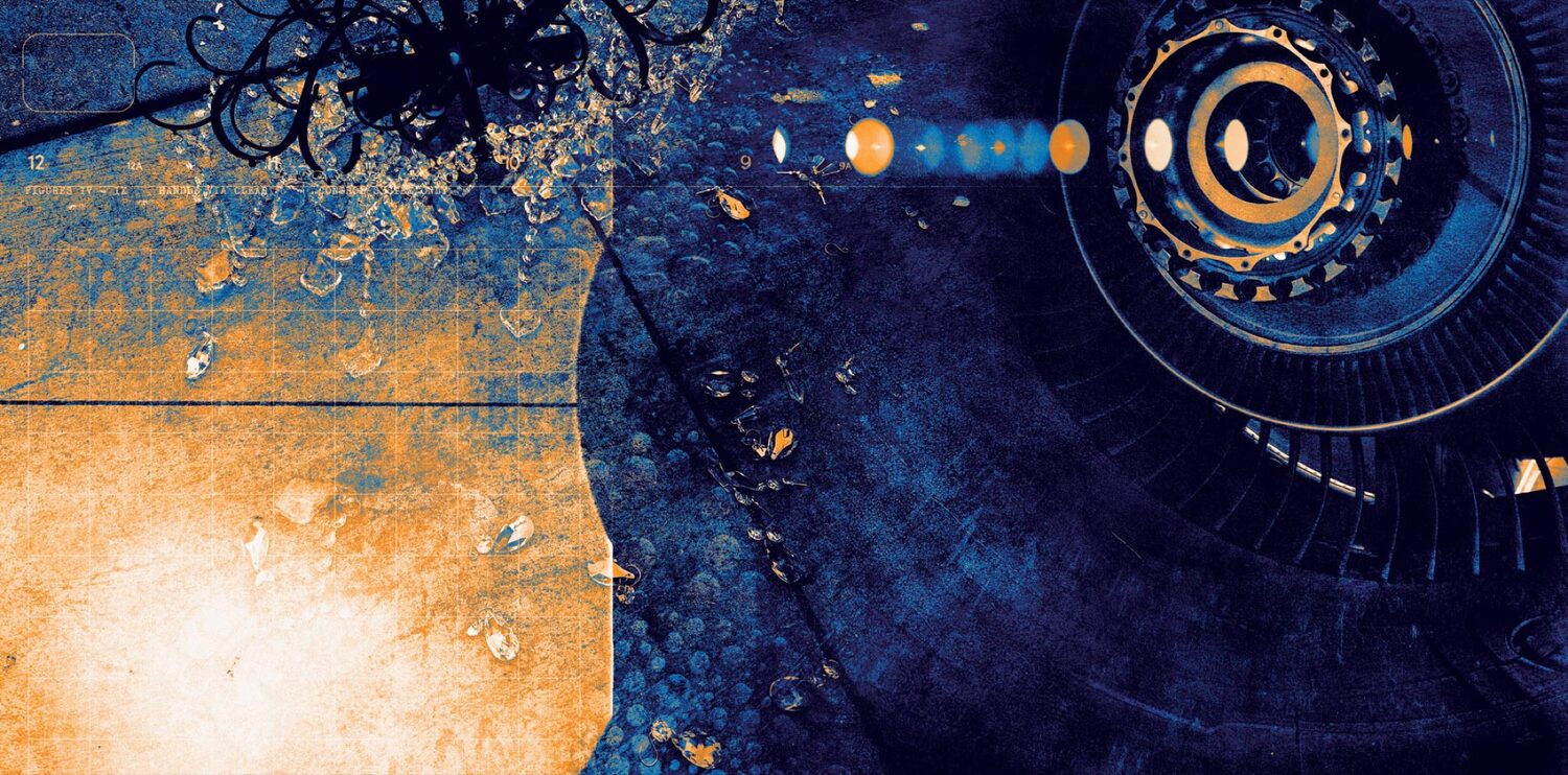 Ekleipsis vinyl gatefold artwork for Bear McCreary