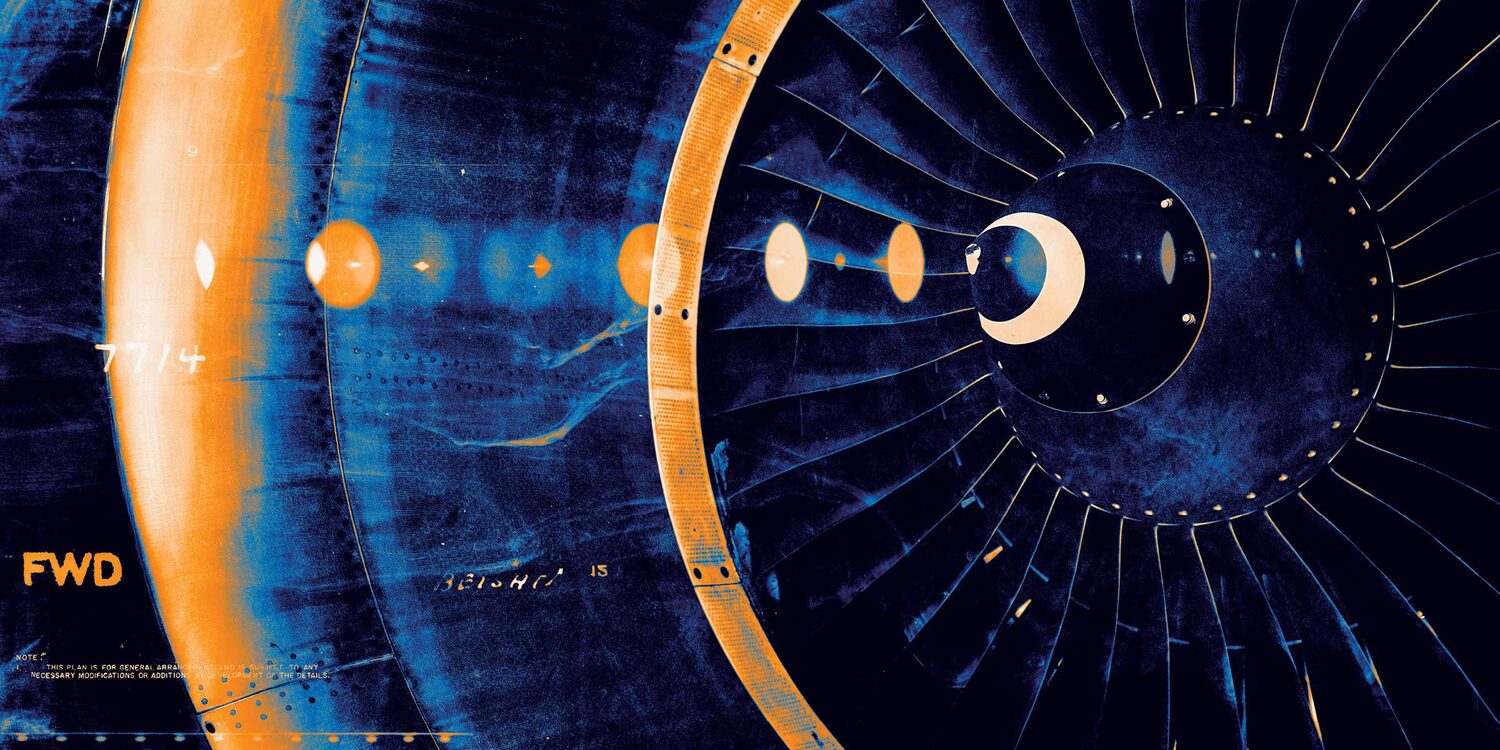 Ekleipsis packaging exploration, jet engine turbine