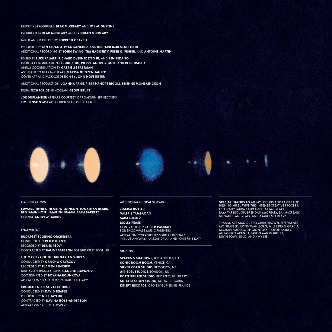 Ekleipsis vinyl record sleeve, Side D